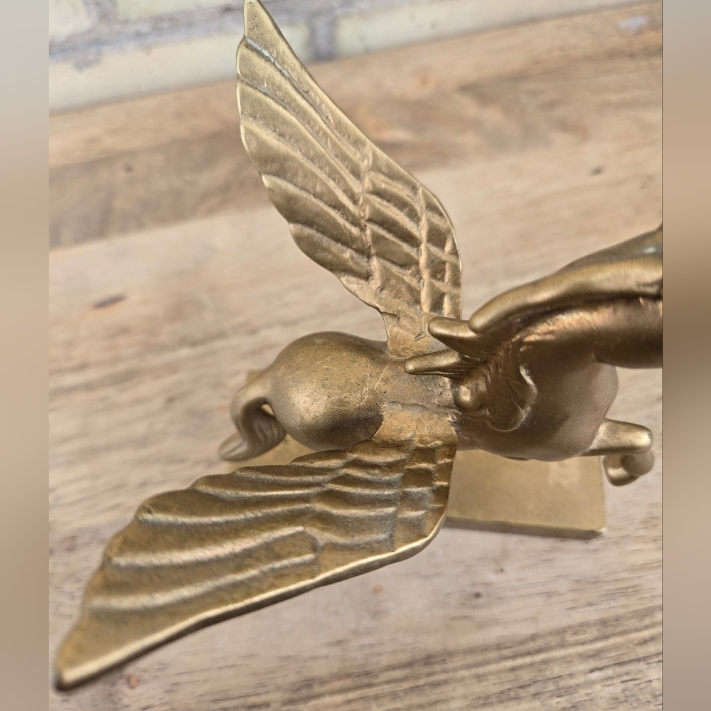 Vintage Brass Pegasus - Picture 8 of 8